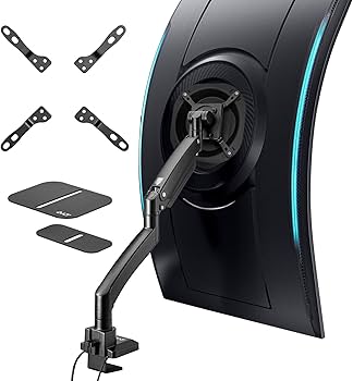 AVLT モニターアーム 1画面シングル 17〜57インチ対応 USB-A・C Amazon.com: AVLT Single 17